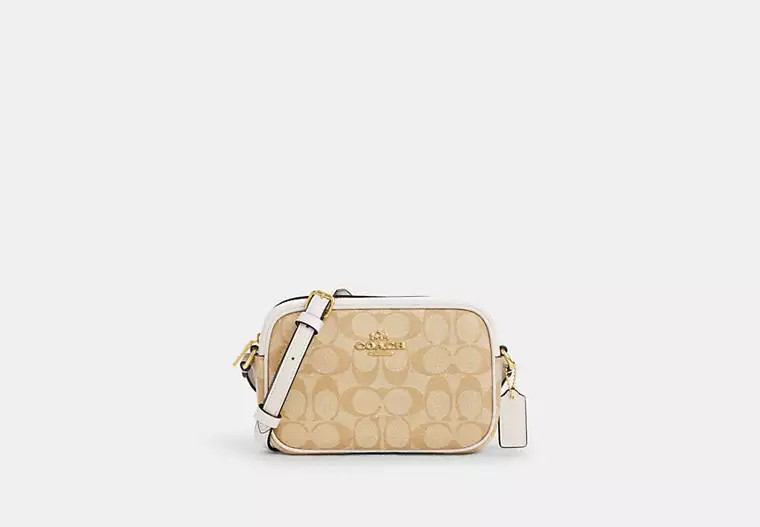 Mini Jamie Camera Bag In Signature Canvas | Coach Outlet US