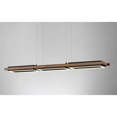 Chevee 5 - Light Kitchen Island 47.3″ Modern Linear LED Pendant | Wayfair North America