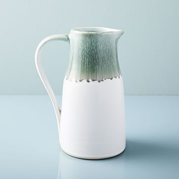 Reactive Glaze Stoneware Serveware - Celadon | West Elm (US)