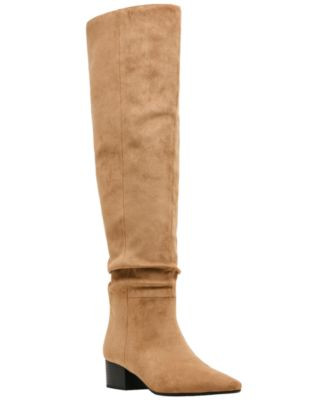 Women's Elite Wide-Calf Over-the-Knee Slouch Boots | Macy's
