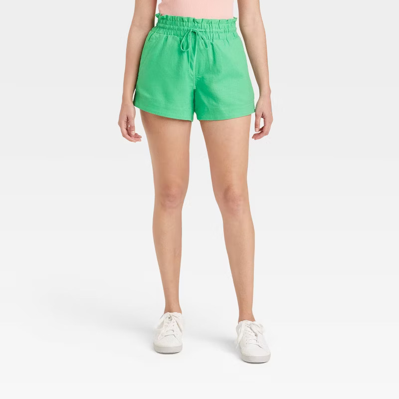 Women's High-Rise Pull-On Shorts - A New Day™ | Target