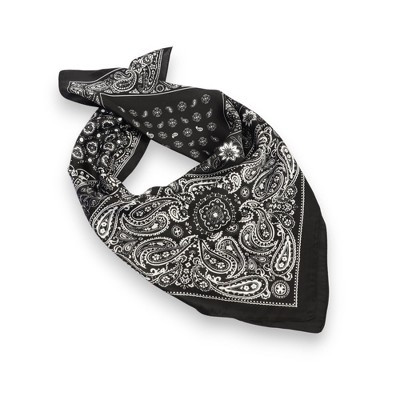 Anna-Kaci Satin Scarf Premium Cashew Print Square Print Neck Head Bag Accessory - 27.5IN×27.5IN,... | Target