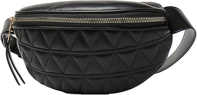 Fashion Waist Packs for Women Fanny Packs Quilted Belt Bag Festival Bum Bags Crossbody Waist Purs... | Amazon (US)