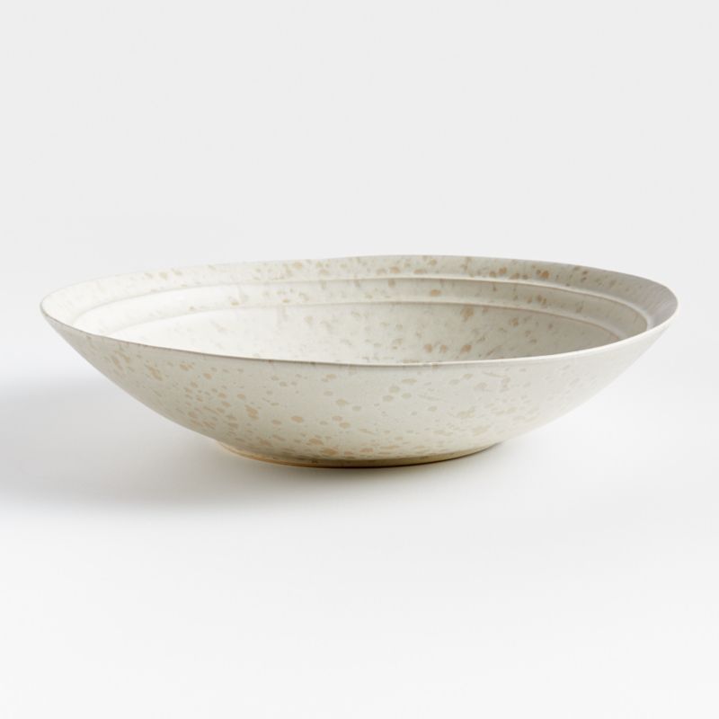 Saluti Extra-Large Serve Bowl by Athena Calderone | Crate & Barrel | Crate & Barrel