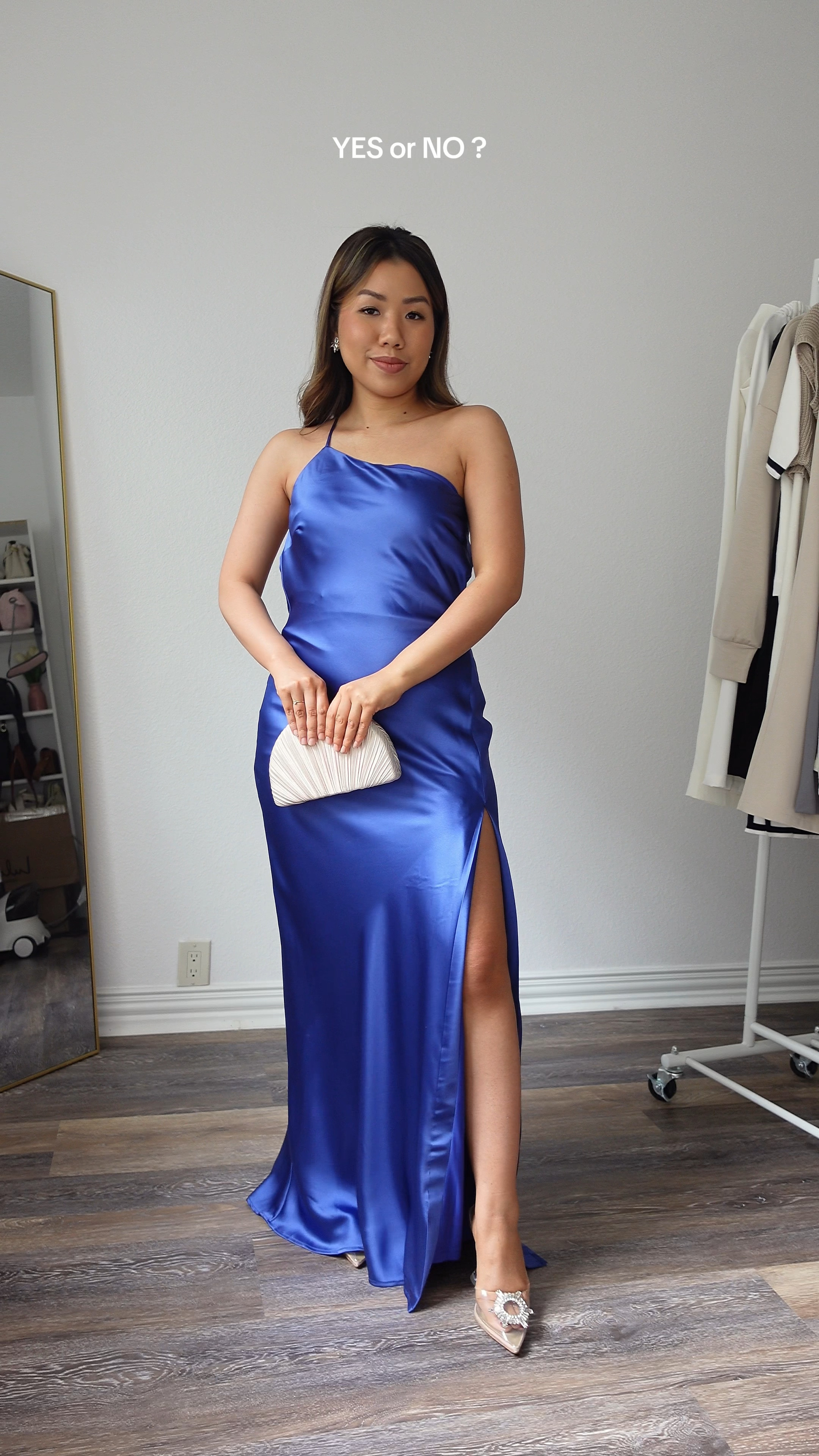 Wedding guest dress from Lulus 💙
Dress size S
Heels size 6.5 
All fit TTS

Wedding guest dress satin dress maxi dress spring dress 

#LTKparties #LTKfindsunder100 #LTKwedding