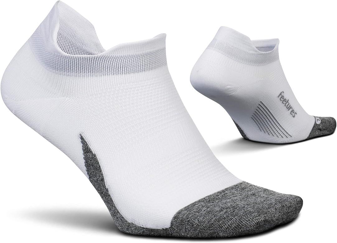 Feetures Elite Ultra Light No Show Tab Solid - Running Socks for Men & Women, Athletic Compression S | Amazon (US)