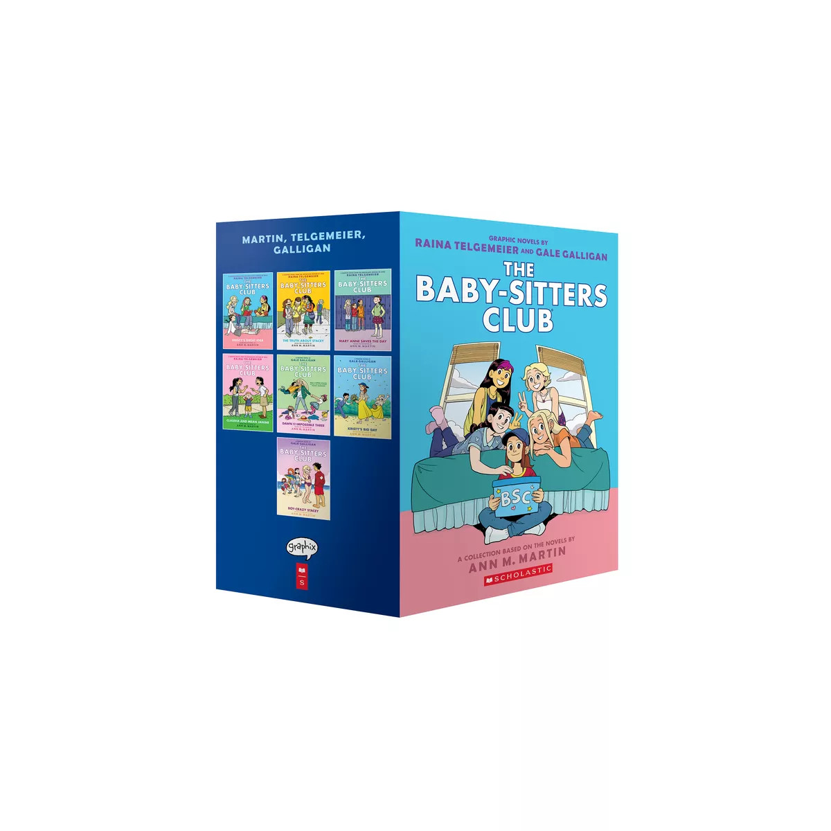 The Baby-Sitters Club Graphic Novels #1-7: A Graphix Collection - (Baby-Sitters Club Graphix) by ... | Target