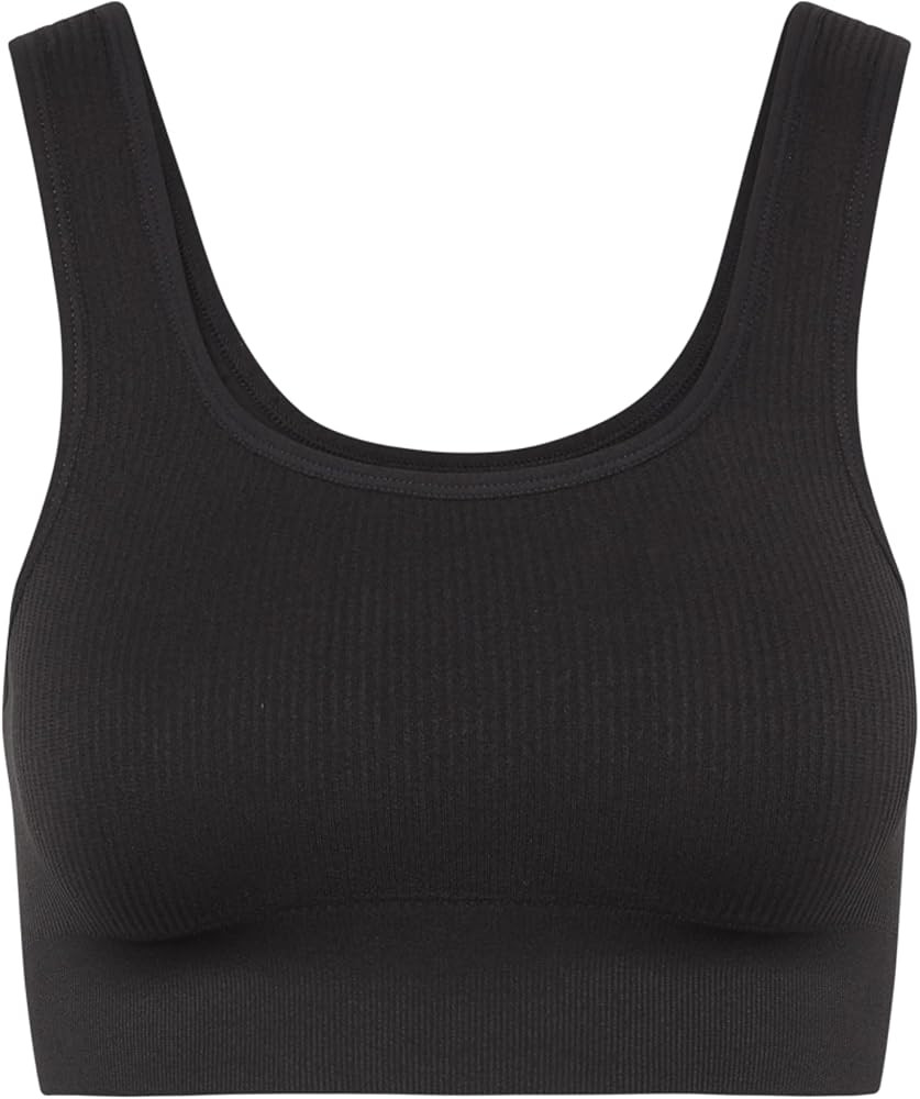Lounge Rib Scoop Bralette - Lightweight, Wireless Bra for Women | Amazon (US)