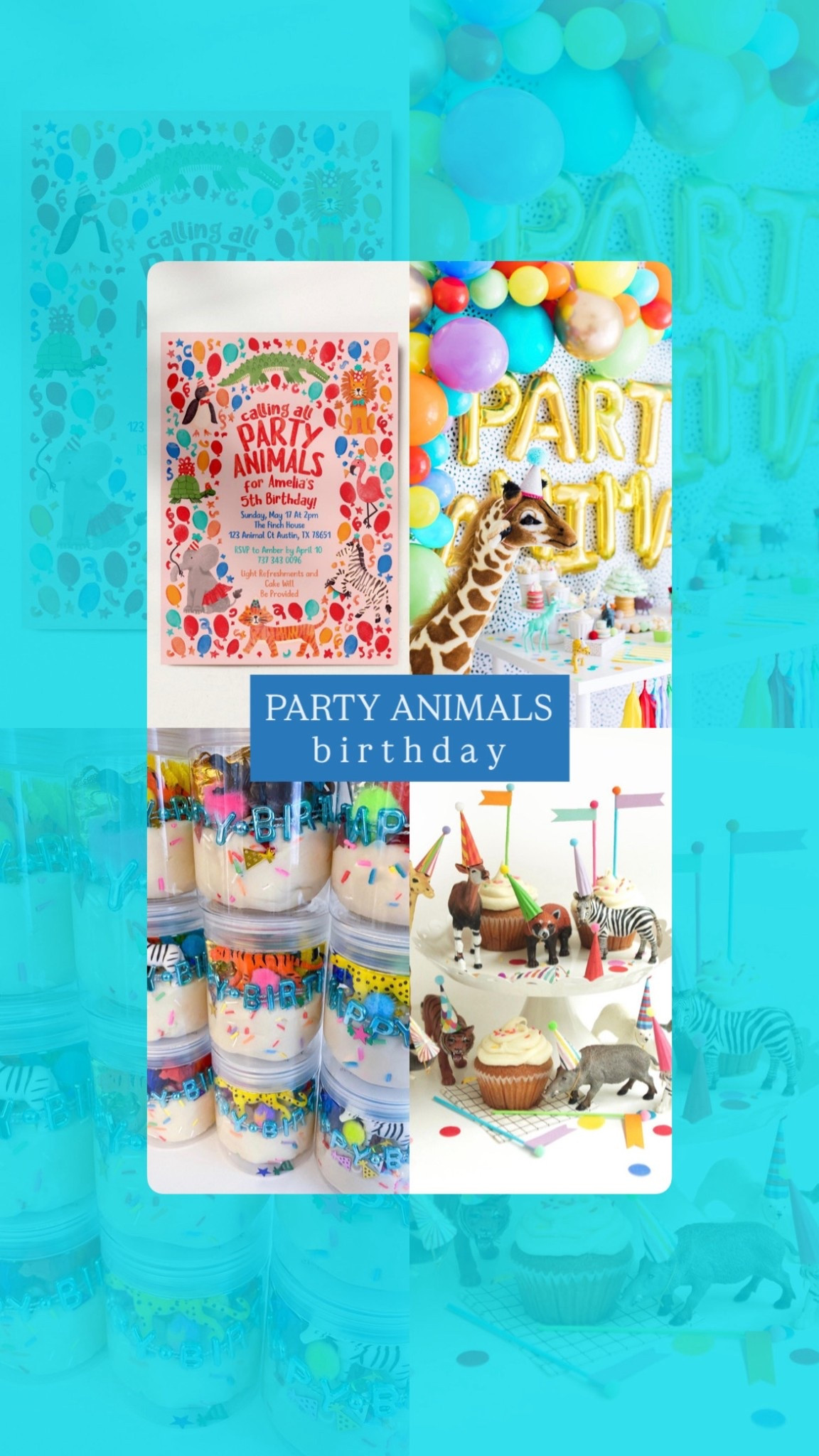 Party Animals Birthday Party Theme #LTKParty

#LTKKids #LTKBaby