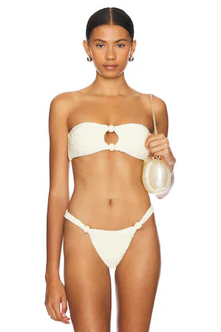 DEVON WINDSOR Cecilia Bikini Top in Butter from Revolve.com | Revolve Clothing (Global)
