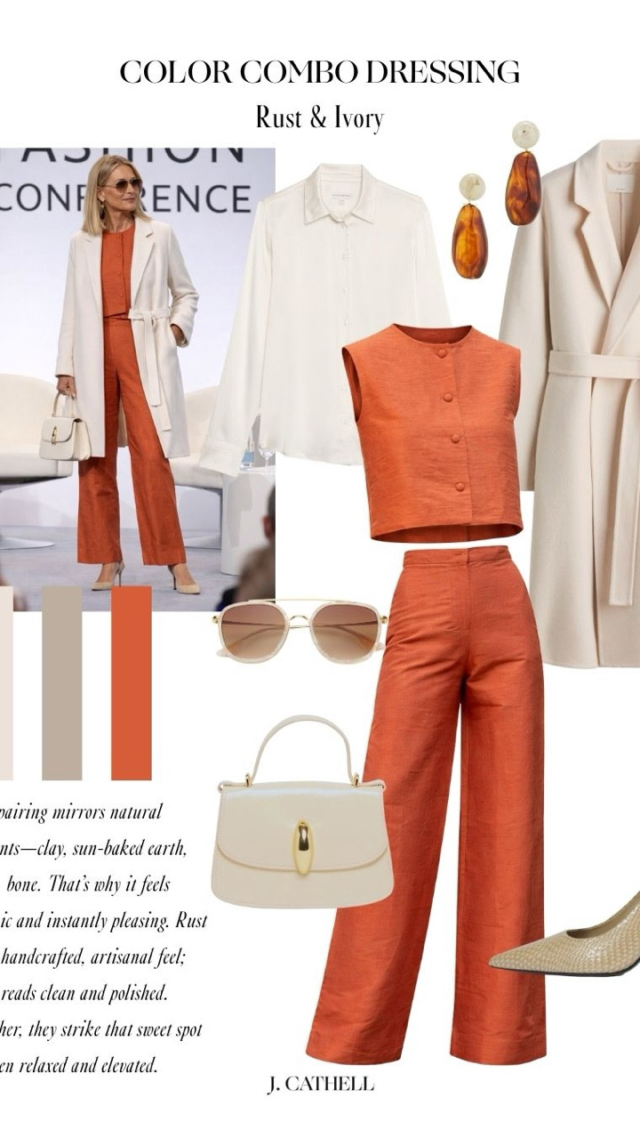 Cool color combinations that do all the work for you 🎨✨ From sky blue + champagne to grey + burgundy and rust + ivory, these pairings feel elevated, modern, and easy to wear. Perfect for refreshing your wardrobe with outfits that look styled and intentional—without overthinking it. Save this for color inspo and tap to shop each look.

#LTKStyle #ColorCombination #ColorInspo #ChicOutfits #ElevatedStyle #ModernWardrobe #NeutralStyle #StyledLooks #LTKFinds 
 

 

#LTKootd #LTKootd #LTKOver40