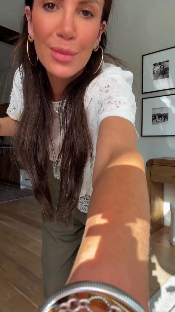 Found the cutest lace trim top and balloon pants on Amazon! 
5’6” 1/2 - 130 
Wearing a small in the top and bottoms 

#amazonfashion #balloonpants

#LTKSeasonal #LTKstorytime #LTKootd