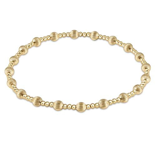 enewton Dignity Sincerity 4mm Bead Bracelet - Gold | Smith's of Dublin