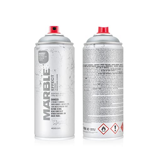 Montana Cans Montana Effect 400 ml Marble Color, Silver Spray Paint | Amazon (US)