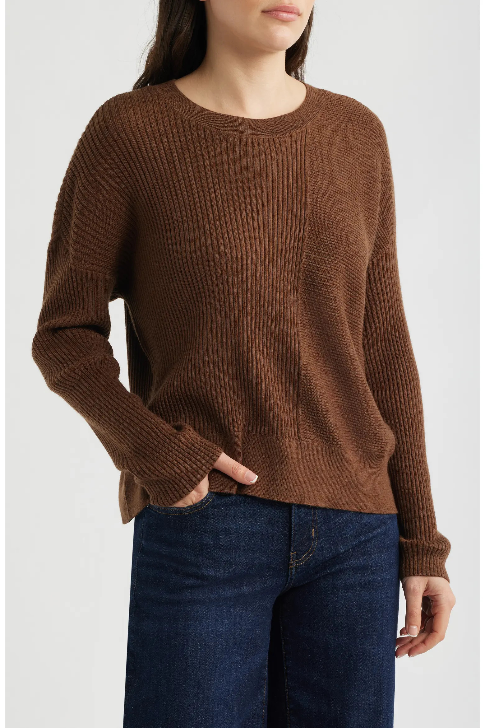 Merino Wool Crewneck Sweater (Women) | Nordstrom | Nordstrom