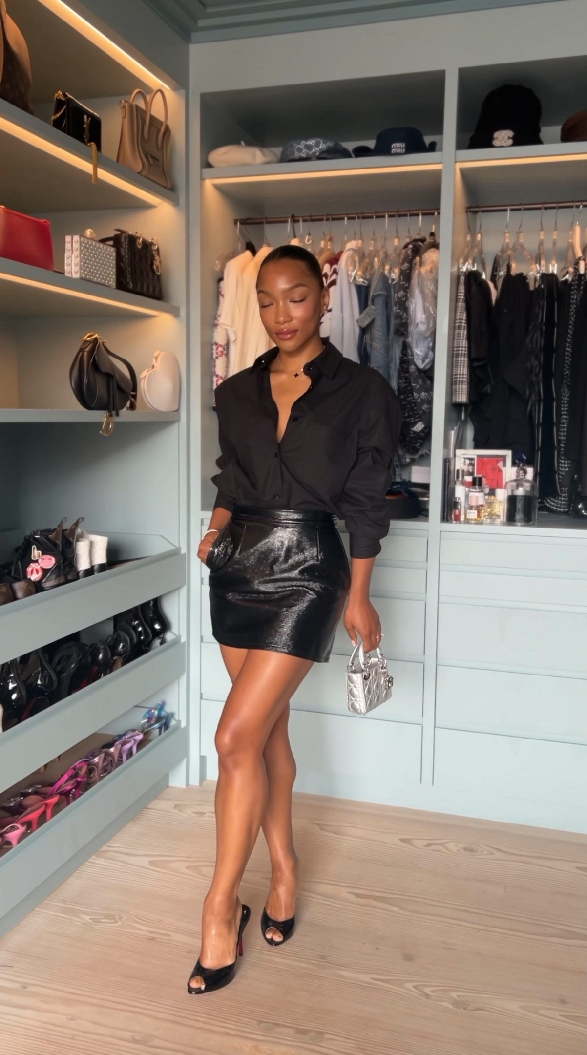 Different shades of black 

#LTKSale #LTKFind #LTKshoecrush