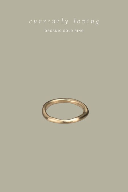 Organic gold fill ring for Mother’s Day 

Gift idea for mom, ring, gold ring, jewelry, Mother’s Day. 

#LTKunder50 #LTKGiftGuide #LTKFind