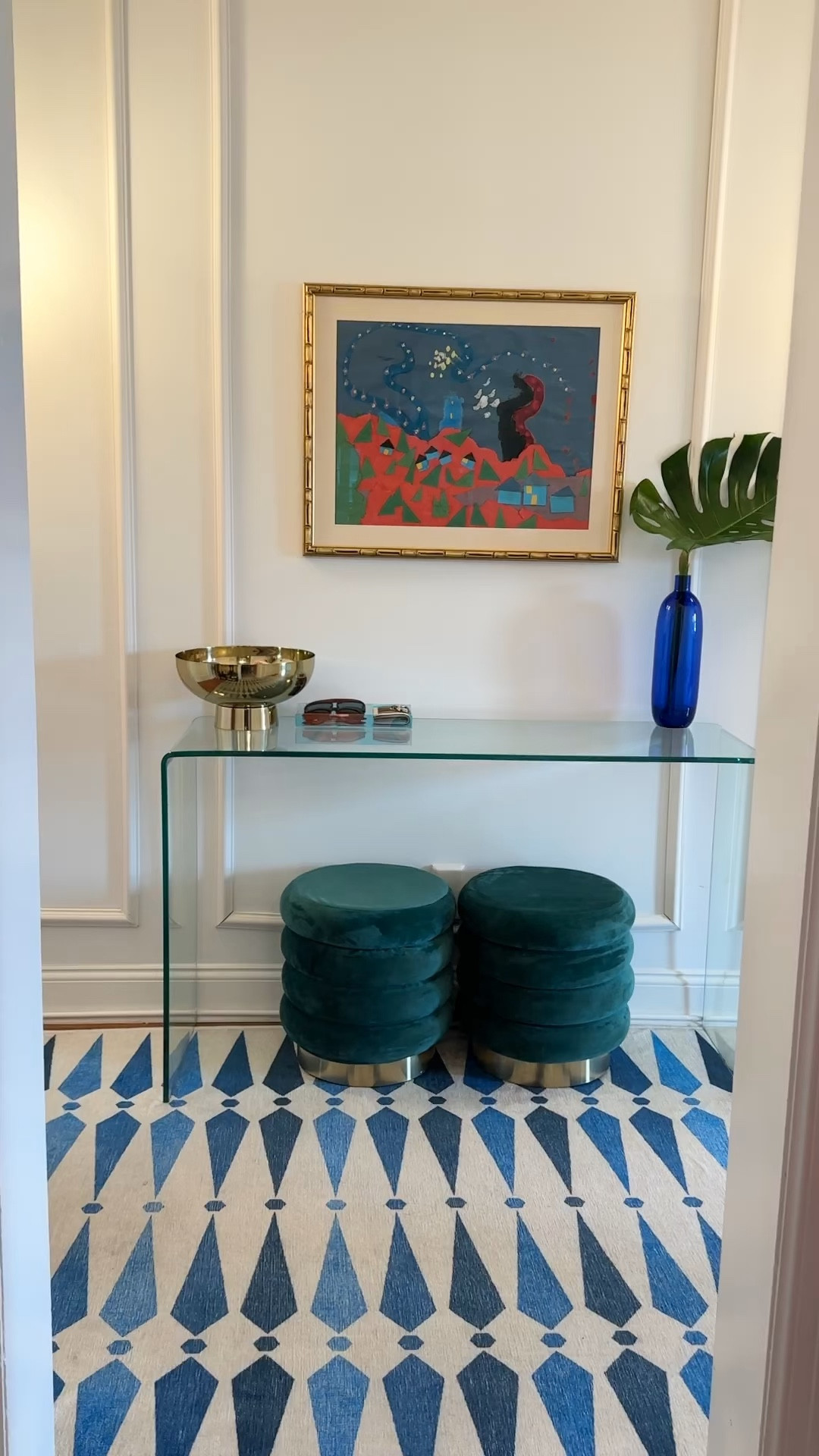 Entryway decor!
Art is custom  

#LTKhome