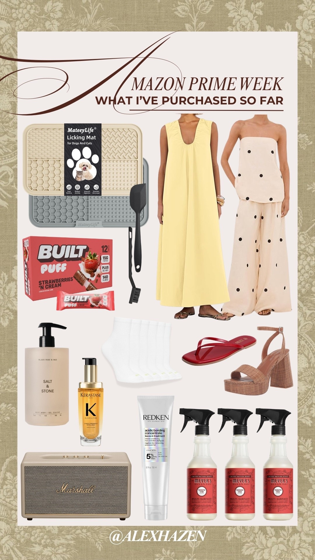 what i’ve purchased this week from prime week !! 

#LTKSaleAlert