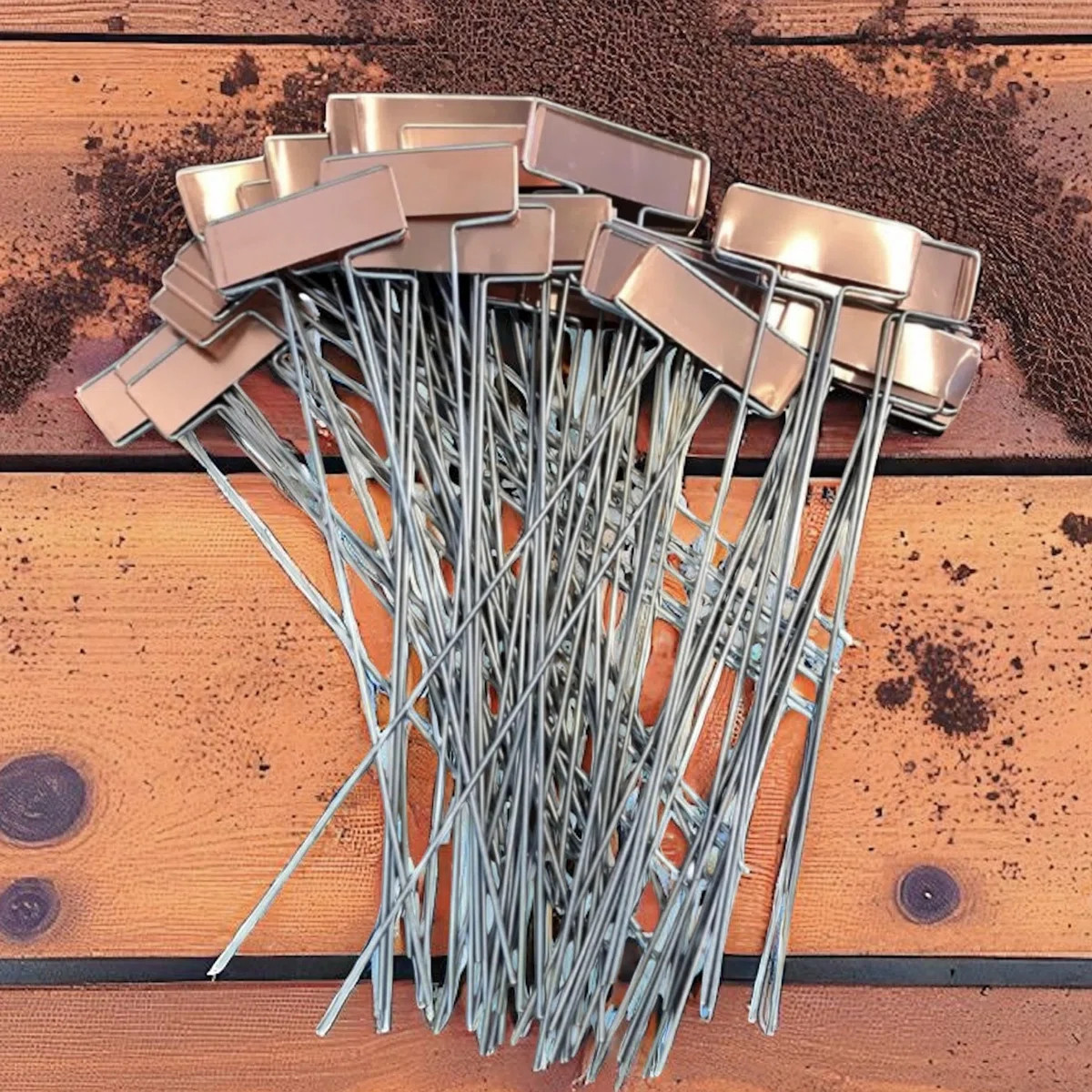 Heriberta Copper Garden Stake (Set of 40) | Wayfair North America