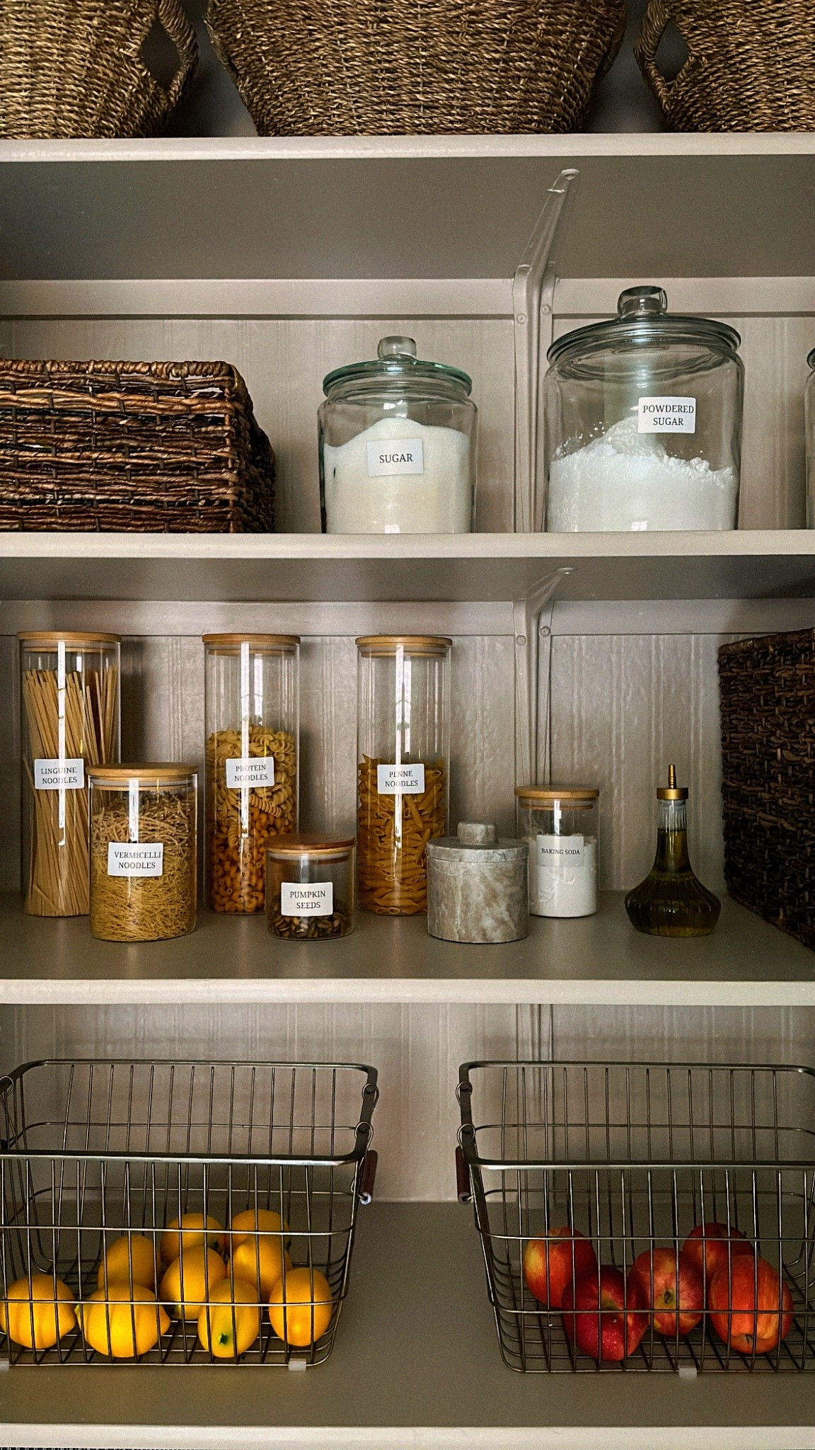 Every time I open my pantry now, it’s just one big breath of fresh air! 🙌🏼🙌🏼🖤☺️ 

#LTKSeasonal #LTKHome #LTKSaleAlert