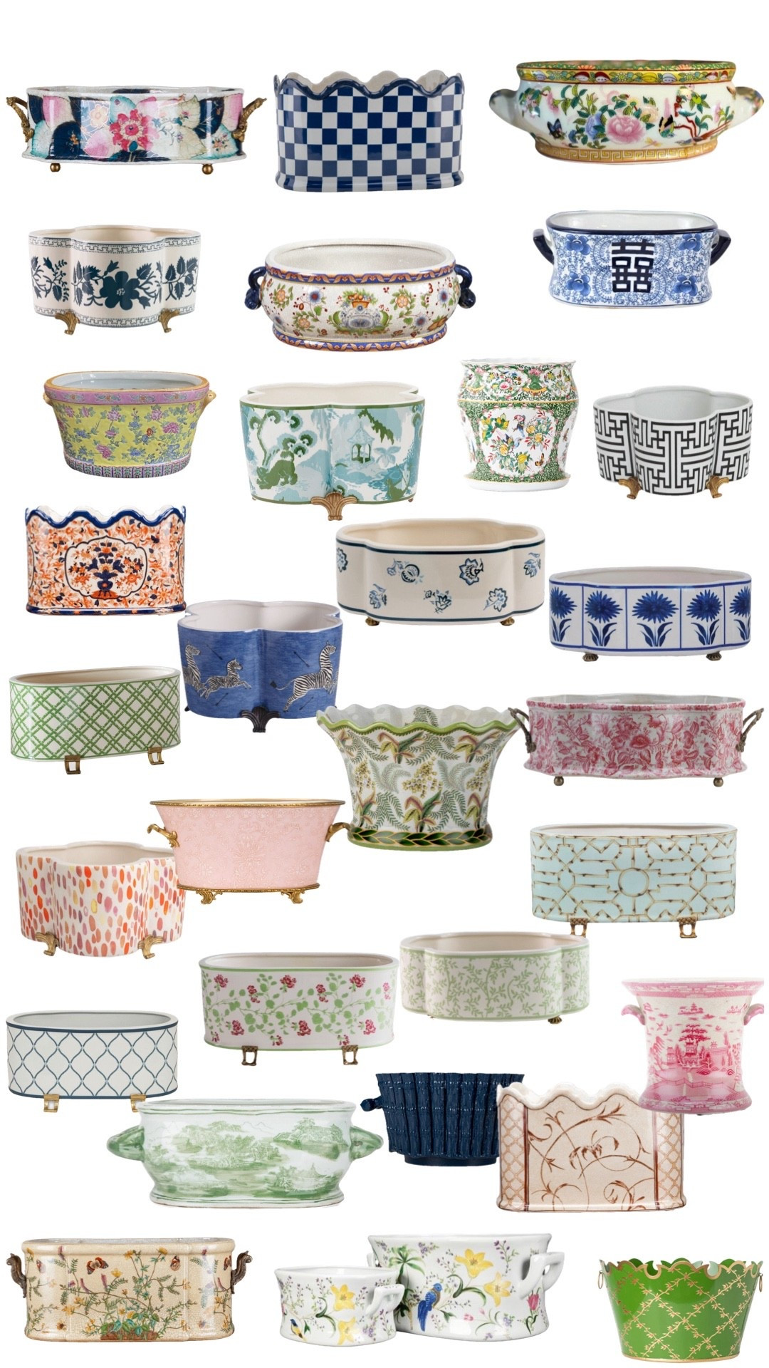 More acquired finds for you… and yes — I’m still on the hunt 🕵🏻‍♀️✨
I’m always searching for the prettiest new + vintage footbath planters, and I am truly beyond thrilled that you’re loving them just as much as I do.

A little note before you shop: many of these are vintage/antique and one-of-a-kind, which means once they’re gone… they’re gone (I’m sorry 🤍). The good news? I have plenty of gorgeous new options linked, including this stunning lotus planter that I styled with a fresh arrangement.

I can only link 30 planters per LTK post, but if you scroll through my shop, you’ll find so many more waiting for you. Happy hunting, my friends 🩵

#LTKWedding #LTKHome #LTKdayinmylife