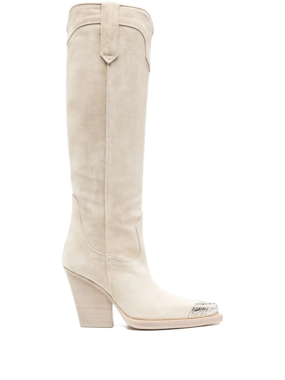 Paris TexasEl Dorado metal toe 10mm suede boots | Farfetch (BR)