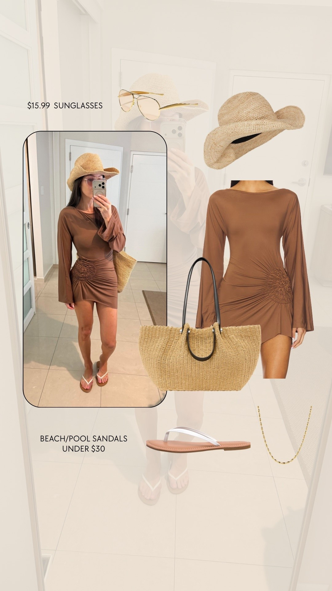 Beach/Pool vacation look inspo! True size small!

#LTKTravel #LTKootd #LTKOver40