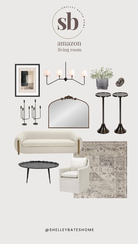 Amazon living room! 

Couch, light fixture, artwork, wall art, vase, stems, side table, coffee table, rug, home decor 

#LTKStyleTip #LTKHome