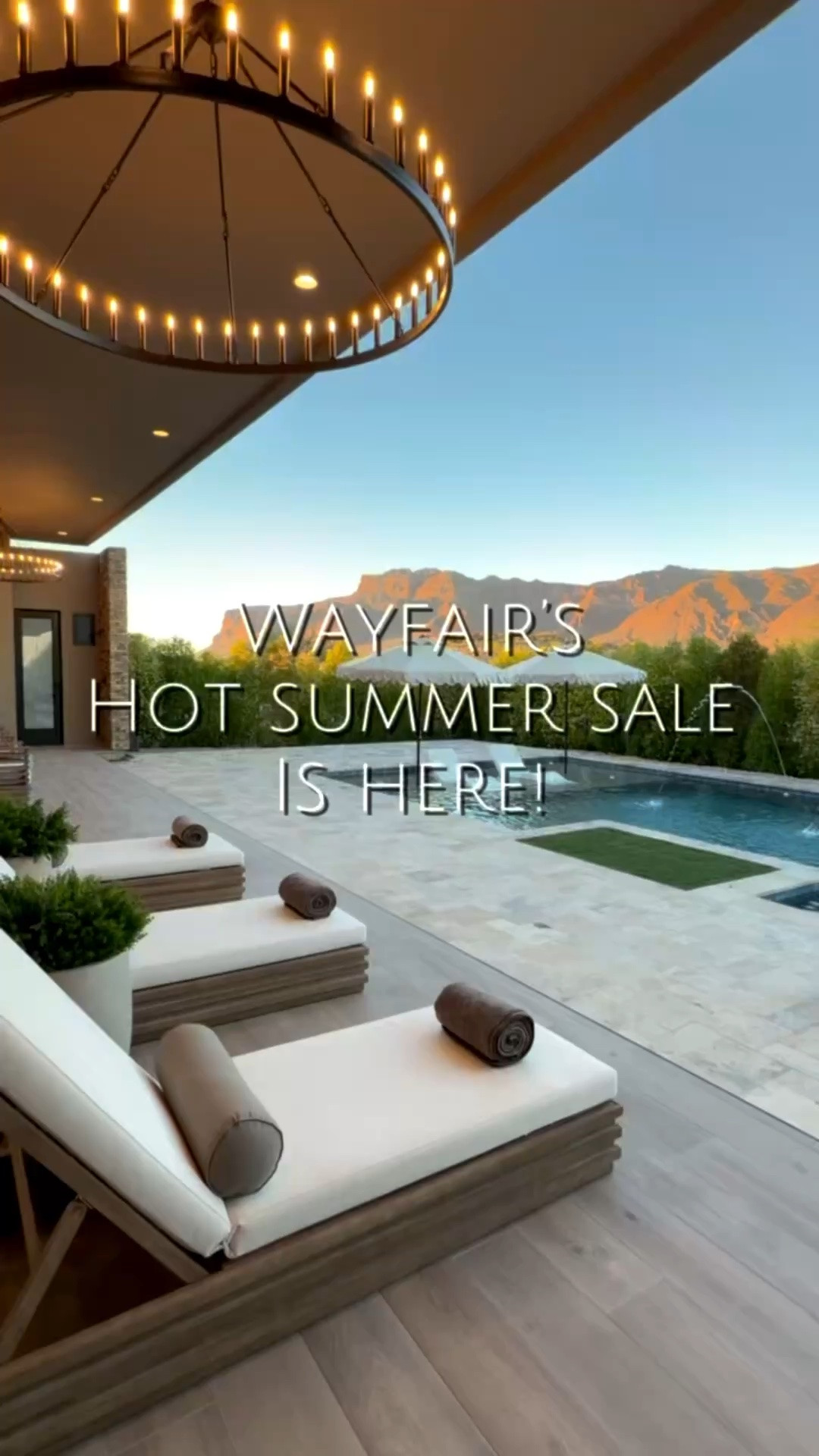 #ad Cancel the vacation… @Wayfair brought it home ✨

Wayfair’s Hot Summer Sale is here! I love being able to step outside onto my patio and instantly feel like I’m at a five star resort. 🤍 My chaise lounge chairs paired with my accent chairs create the perfect spot by the pool to relax, soak up the sun, or enjoy a meal outside.

I also love bringing out my umbrella and accent table whenever we have extra family over. It creates the perfect little spot for the kids to enjoy lunch, spend time together, and end the day watching the sunset.

#wayfair #wayfairpartner

#LTKU #LTKHome #LTKSaleAlert