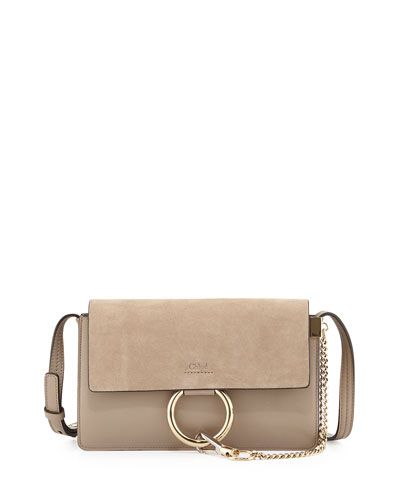 Faye Small Suede Shoulder Bag | Bergdorf Goodman