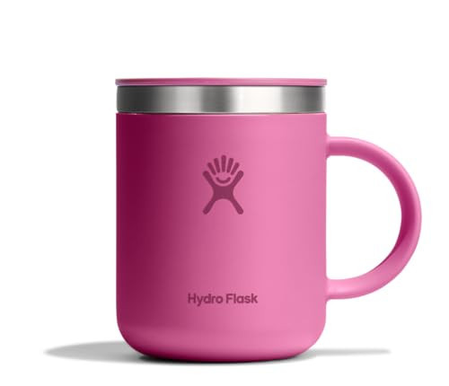 Hydro Flask Coffee Mug – Insulated Stainless Steel, Non Spill, Leak Resistant Travel Mug 12 Oz Reef Pink | Amazon (US)