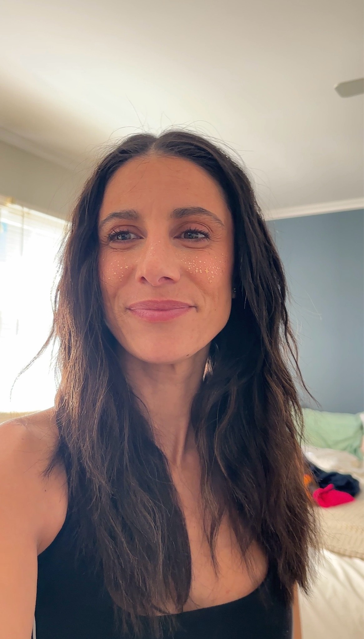 I’ve been making glitter freckles my entire personality during race days. Recently biked 40 miles in the nyc 5 boro bike ride in these glitter freckles!

Race day style, runner style, cycling style, mom beauty, beauty ideas, makeup ideas, makeup inspo, race day makeup

#LTKfitnessgoals #LTKActive #LTKBeauty