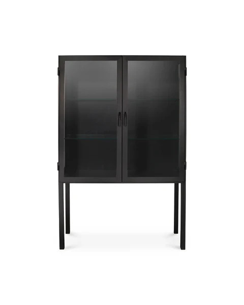 Chauncey Wide Curio Bar Cabinet | Jamie Young Co.