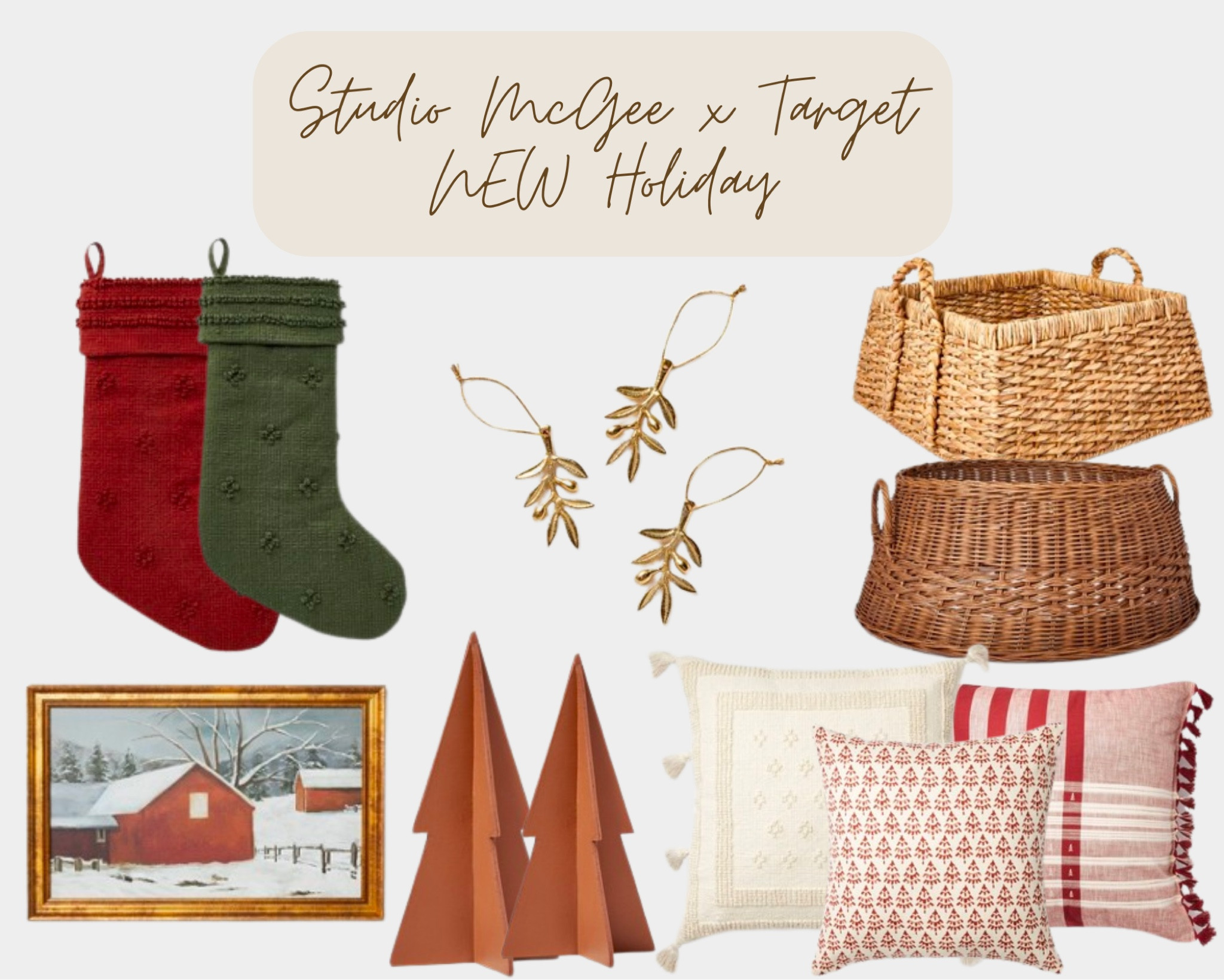 Christmas decor, Studio McGee, Target home

#LTKSeasonal #LTKHoliday #LTKunder100