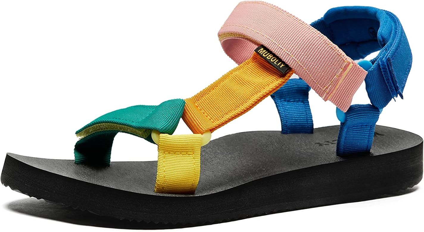 Women's Original Sandals Sport Water Sandals with Arch Support Yoga Mat Insole Outdoor Hiking San... | Amazon (US)