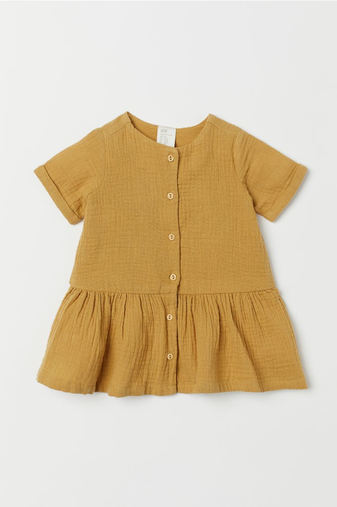 Double-weave Cotton Dress | H&M (US + CA)