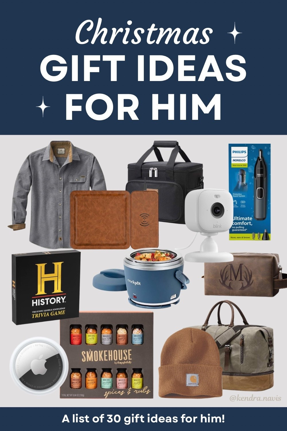 Last Minute Christmas Gift Ideas for Him - Amazon, Target, and Walmart Finds

Gifts for dad, gifts for men, stocking stuffers for men, gifts for boyfriend, gifts for brother, Father’s Day gifts, birthday gifts for men, Black Friday, Cyber Monday deals, golf lover gifts, unique gifts, trendy gifts, tech gadgets, kitchen gadgets, tech gifts, self care for men, home gifts

#LTKMens #LTKGiftGuide