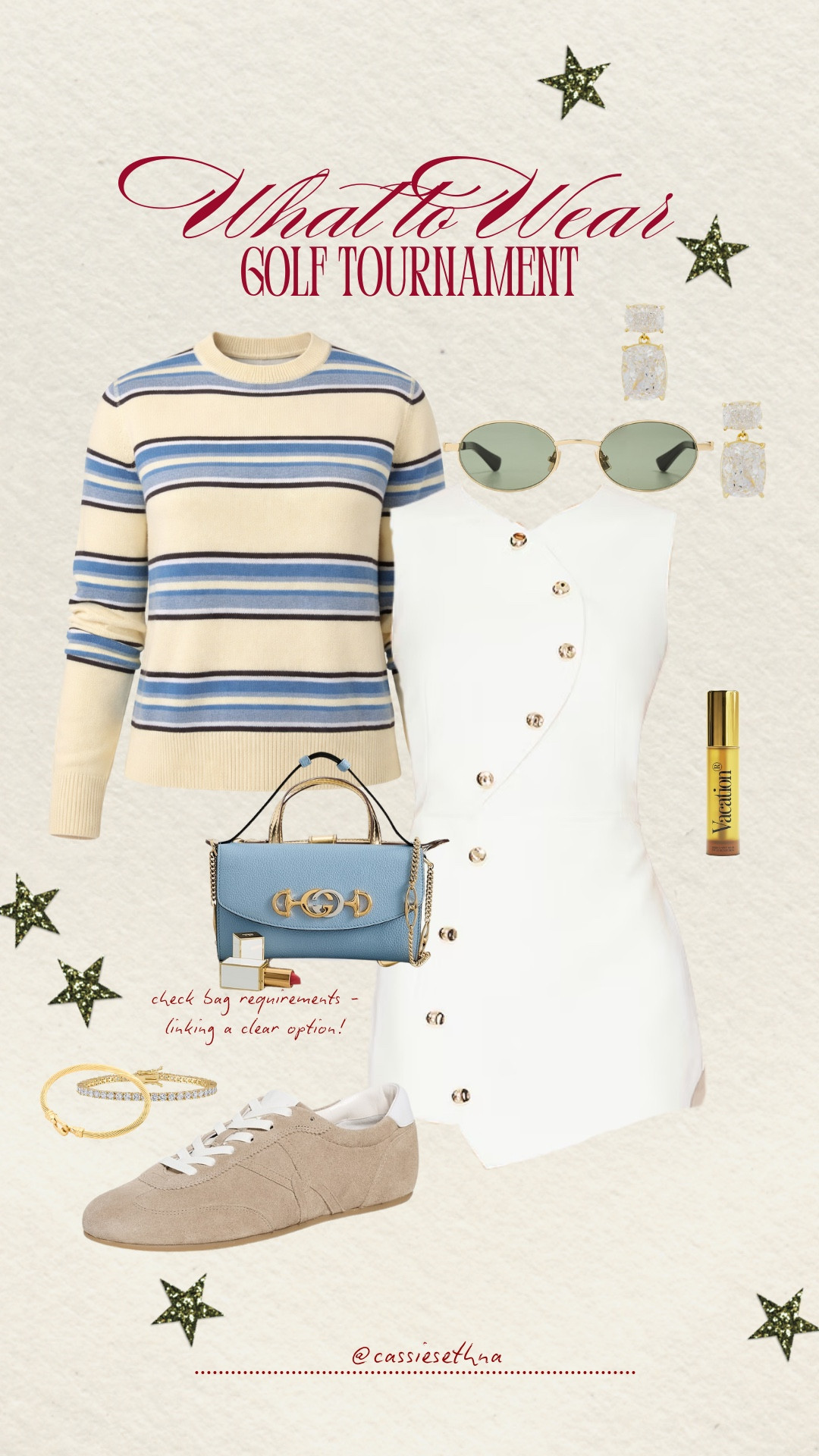 Golf tournament outfit inspo! I’ll be wearing something similar for the Waste Management Open in Phoenix this spring! 

#LTKootd #LTKSeasonal