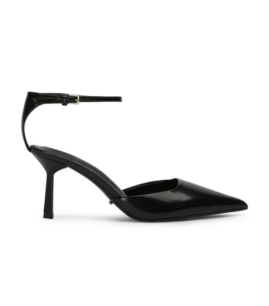 Bella Black Hi Shine Heels | Tony Bianco US