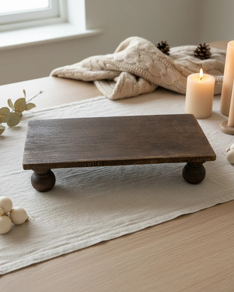 Eisley Long Wood Tray | MJHome