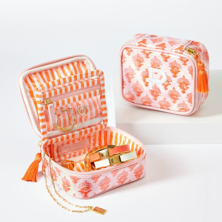 Clear Coated Travel Jewelry Case | Mark and Graham