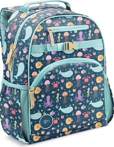 Cute kids’ backpack and water bottle