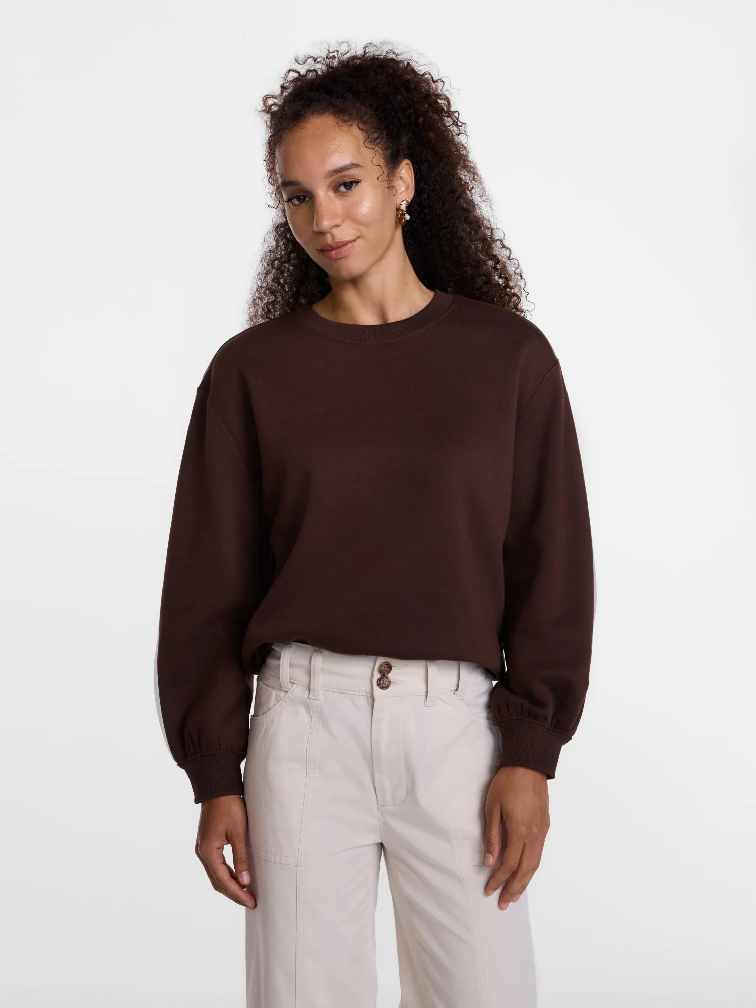 Scenario Women's and Women's Plus Crewneck Sweatshirt, Sizes XS-4X | Walmart (US)