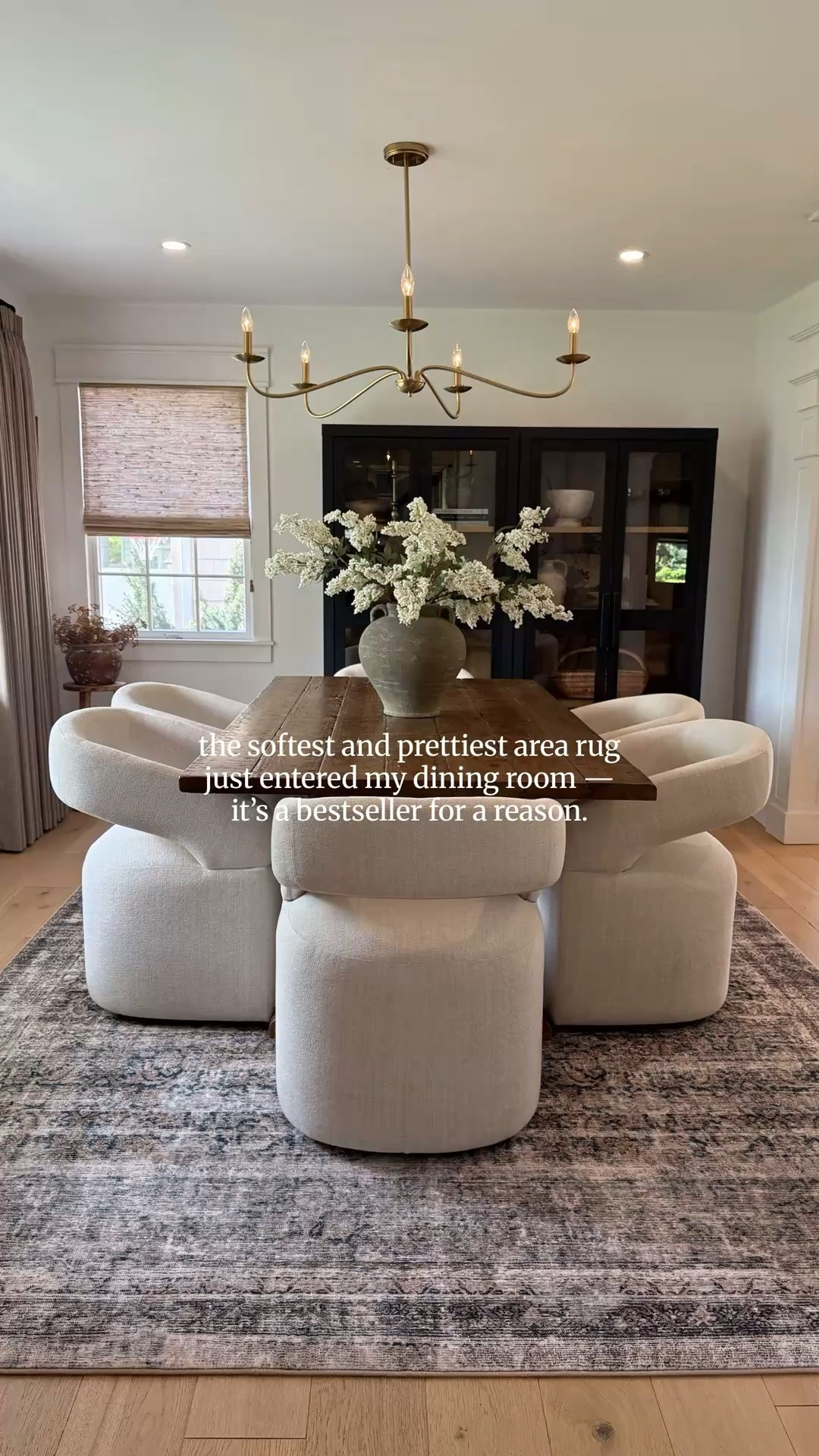 The prettiest distressed pattern and the softest cloudpile — this area rug from the @amberinteriors  x @loloirugs rug collection is a showstopper! 
#cozyhome

#LTKHome #LTKvlog #LTKSaleAlert
