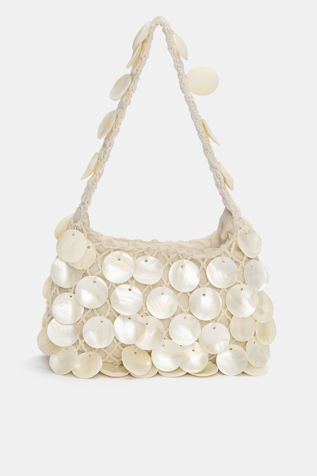Beaded crochet mini bag | PULL and BEAR UK