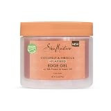 SheaMoisture Flaxseed Edge Control Gel Hair Products for Curly Hair Coconut and Hibiscus Paraben-Free Hair 3.5 oz | Amazon (US)
