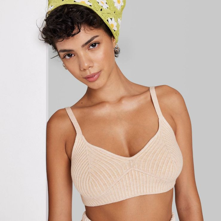 Women's Ribbed Sweater Tiny Tank Top - Wild Fable™ | Target