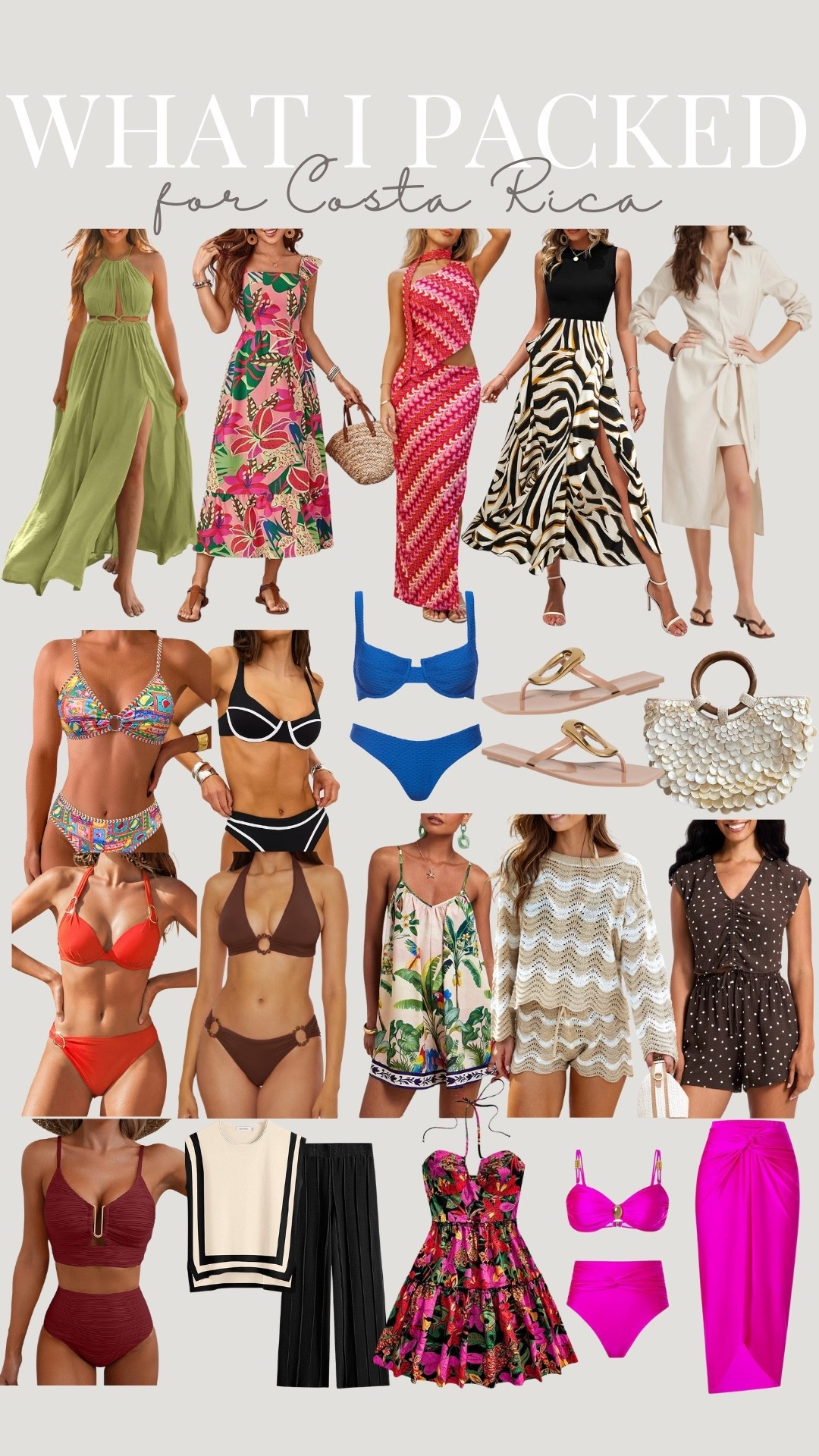 What I packed for Costa Rica!

Beach vacation, resort wear, swimwear, maxi dress, swim coverup 

#LTKTravel #LTKootd #LTKSeasonal