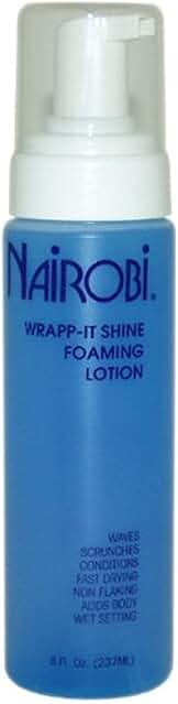 Wrapp-It Shine Foaming Lotion 8oz by Nairobi | Amazon (US)
